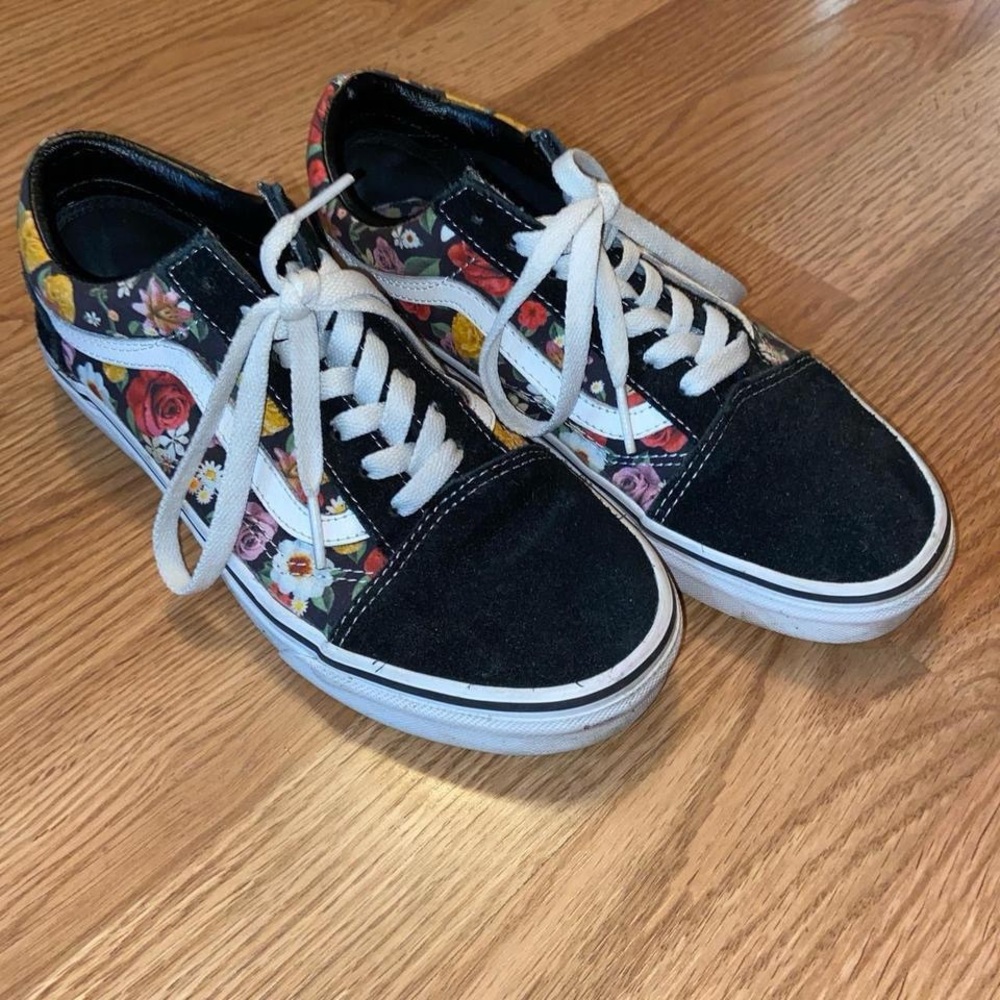 ans lux floral old skools